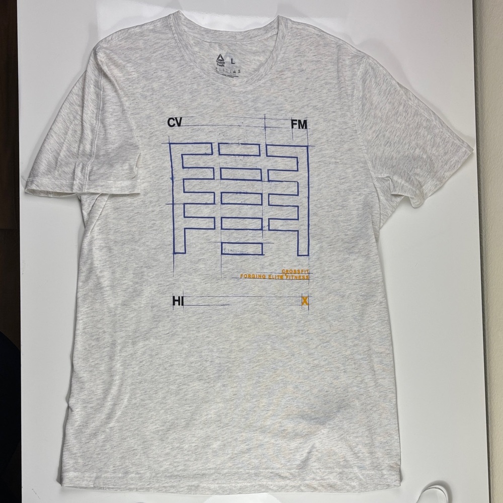 NWT/ SOLDOUT/ Reebox men’s CrossFit MOVE Short Sleeve T Shirt